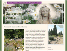 Tablet Screenshot of gatewaypeacegarden.com